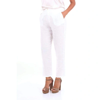 Shop Altea Women's White Linen Pants