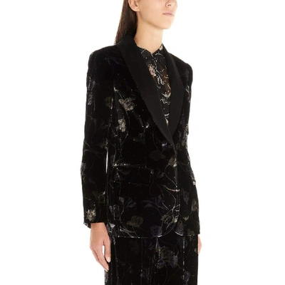 Shop Diane Von Furstenberg Women's Black Viscose Blazer