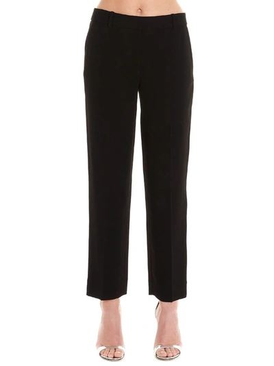 Shop Diane Von Furstenberg Women's Black Synthetic Fibers Pants