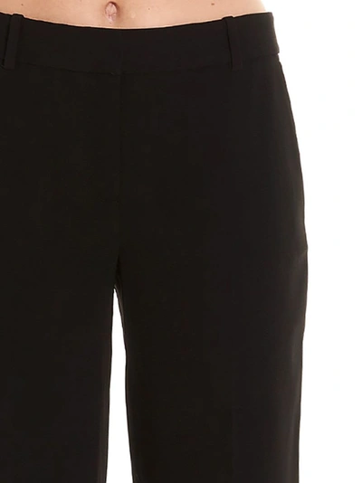 Shop Diane Von Furstenberg Women's Black Synthetic Fibers Pants