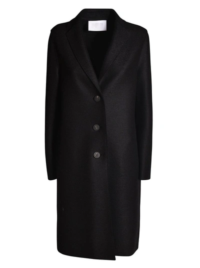 Shop Harris Wharf London Women's Black Wool Coat