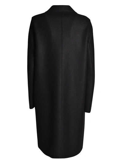 Shop Harris Wharf London Women's Black Wool Coat