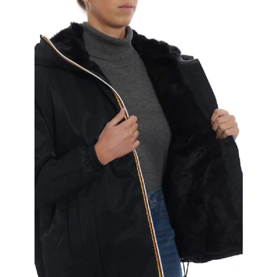 Shop K-way Women's Black Polyester Outerwear Jacket