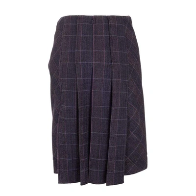 Shop Chloé Women's Multicolor Wool Skirt