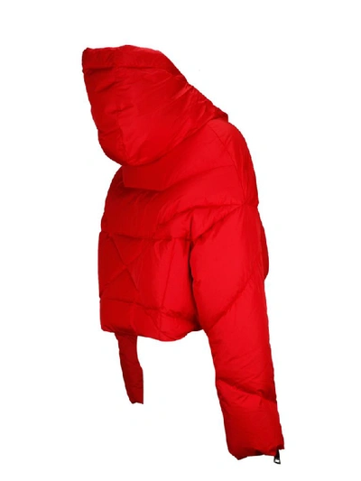 Shop Khrisjoy Women's Red Polyester Down Jacket