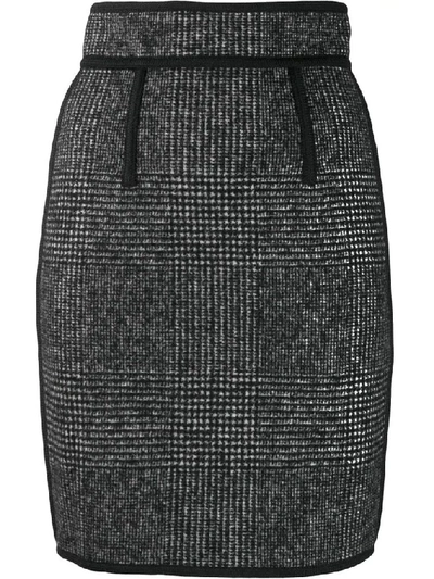 Shop Dsquared2 Women's Grey Wool Skirt