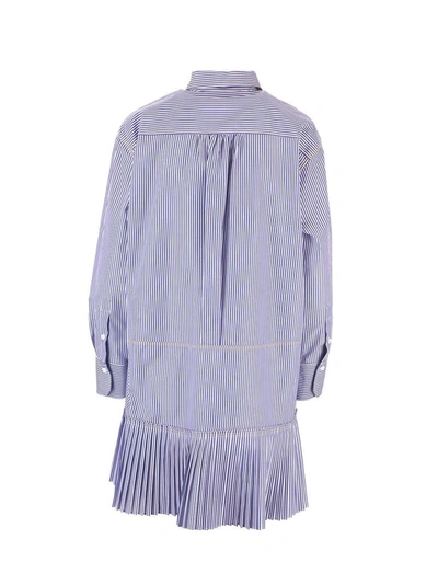 Shop Chloé Women's Blue Cotton Dress
