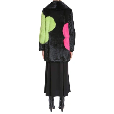 Shop Boutique Moschino Women's Multicolor Leather Coat