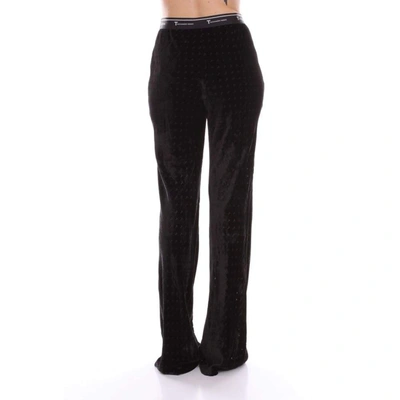 Shop Alexander Wang Women's Black Synthetic Fibers Pants