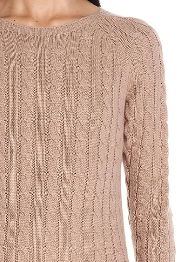Shop Max Mara S  Women's Beige Cashmere Sweater