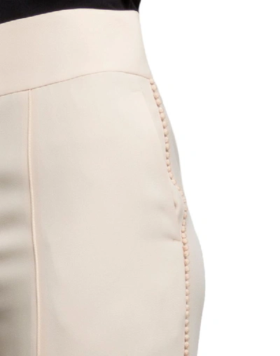 Shop Chloé Women's White Silk Pants