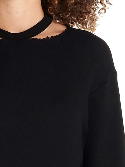 Shop Ben Taverniti Unravel Project Unravel Project Women's Black Cotton Sweater