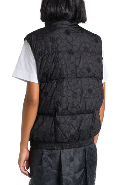 Shop Moncler Women's Black Polyamide Vest