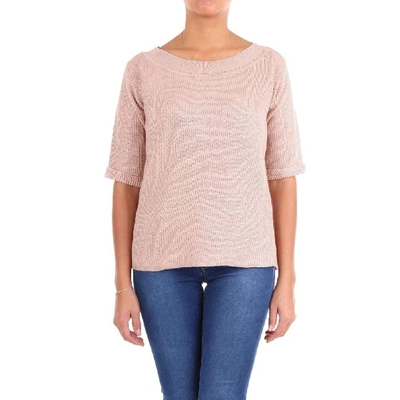 Shop Altea Women's Pink Cotton Jumper