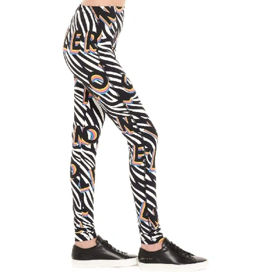 Shop Moncler Women's Multicolor Polyester Leggings