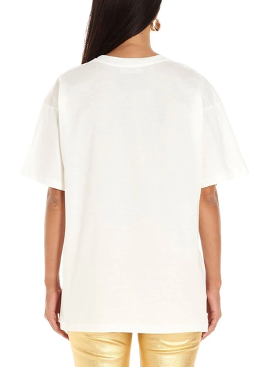 Shop Moschino Women's White Cotton T-shirt