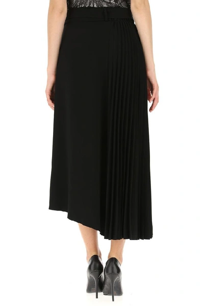 Shop Pinko Women's Black Polyester Skirt