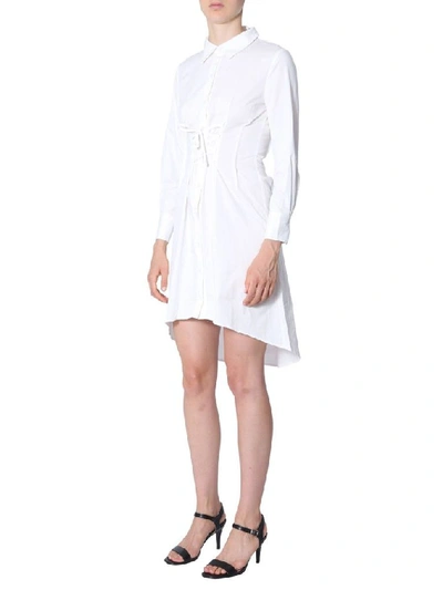 Shop Jovonna London Women's White Cotton Dress