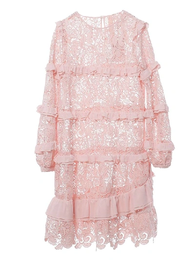 Shop N°21 Women's Pink Acetate Dress