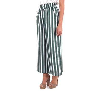 Shop Altea Women's Green Silk Pants