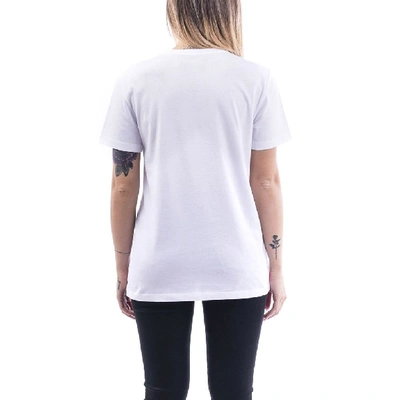 Shop Iceberg Women's White Cotton T-shirt