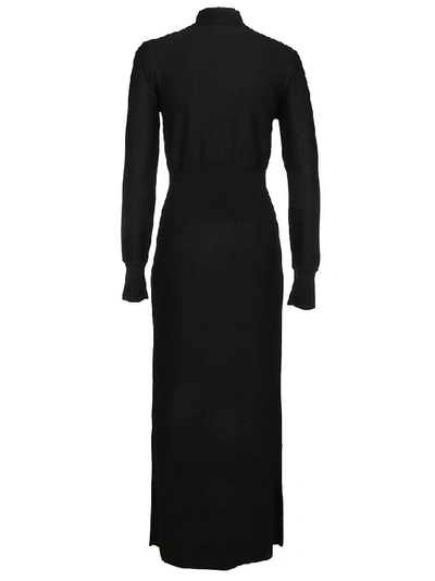 Shop Calvin Klein Women's Black Wool Dress