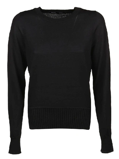 Shop Proenza Schouler Women's Black Wool Sweater