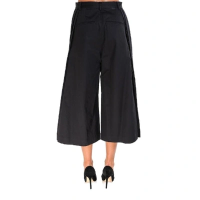 Shop Moncler Women's Black Cotton Pants