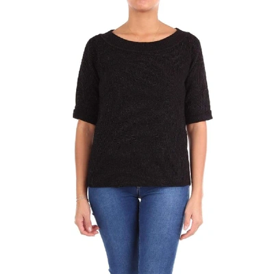 Shop Altea Women's Black Cotton Jumper