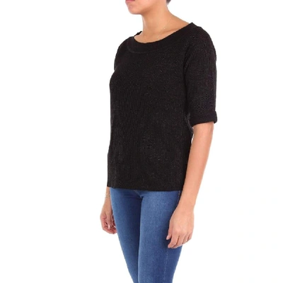 Shop Altea Women's Black Cotton Jumper