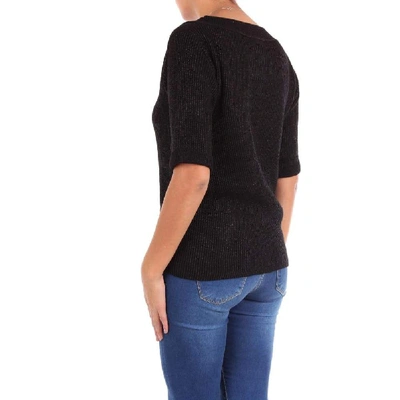 Shop Altea Women's Black Cotton Jumper