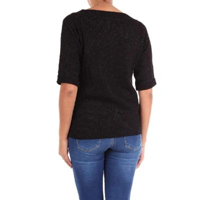 Shop Altea Women's Black Cotton Jumper