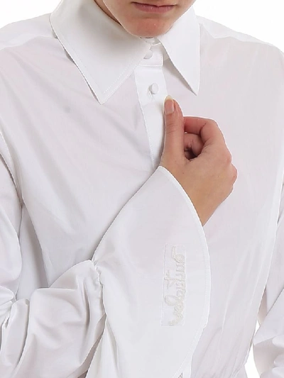 Shop Valentino Women's White Cotton Dress