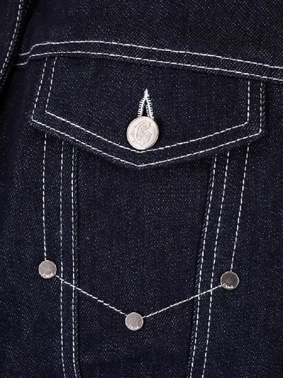 Shop Chloé Women's Blue Cotton Vest