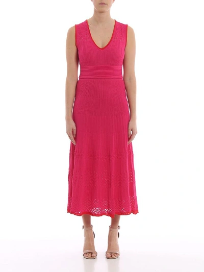 Shop Pinko Women's Fuchsia Viscose Dress