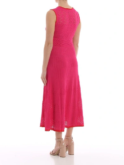Shop Pinko Women's Fuchsia Viscose Dress