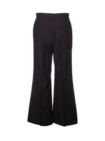 Shop Loewe Women's Black Cashmere Pants