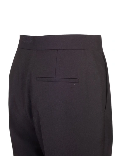 Shop Loewe Women's Black Cashmere Pants