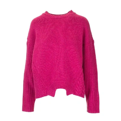 Shop Golden Goose Women's Pink Wool Jumper