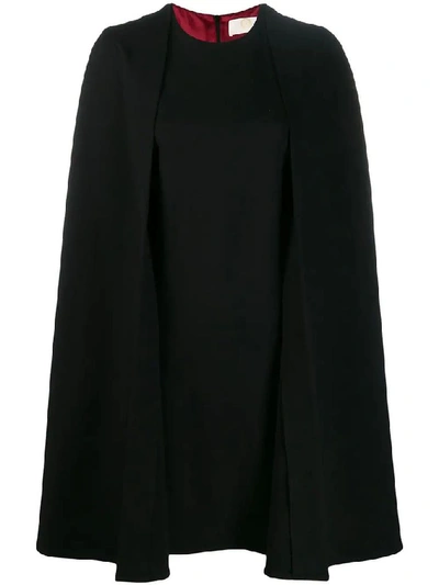 Shop Sara Battaglia Women's Black Viscose Dress