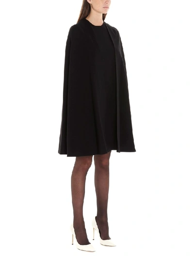 Shop Sara Battaglia Women's Black Viscose Dress