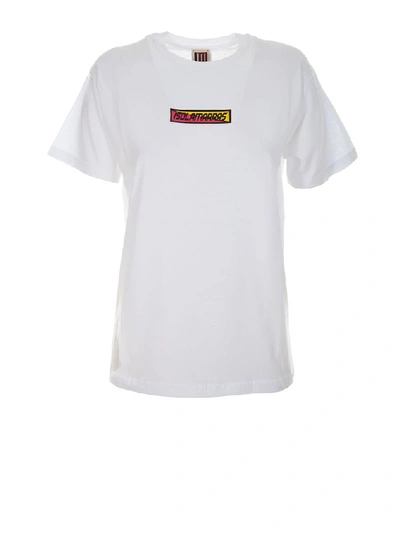 Shop Antonio Marras Women's White Cotton T-shirt
