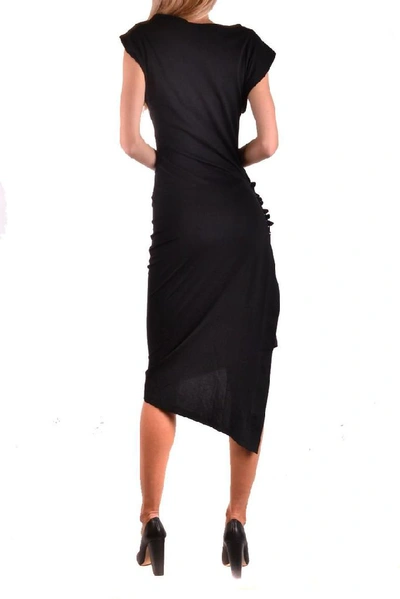Shop Rabanne Paco  Women's Black Cotton Dress