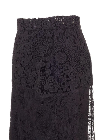 Shop Prada Women's Black Viscose Skirt