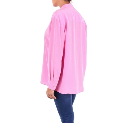 Shop Boutique Moschino Women's Pink Silk Shirt