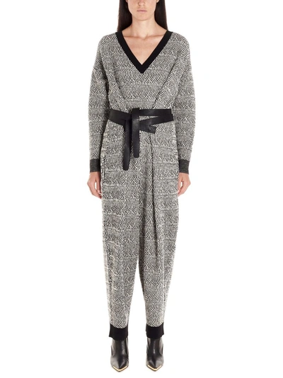 Shop Stella Mccartney Women's Multicolor Wool Jumpsuit