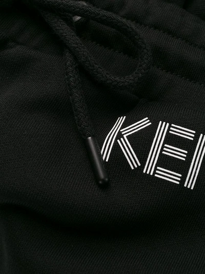 Shop Kenzo Women's Black Cotton Shorts