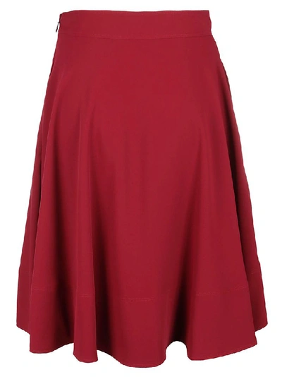 Shop Calvin Klein Women's Burgundy Polyester Skirt