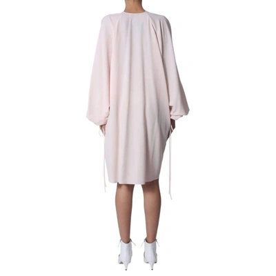 Shop Lanvin Women's Pink Wool Dress