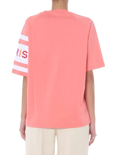 Shop Givenchy Women's Pink Cotton T-shirt